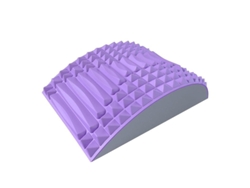 Estirador de cuello y espalda ajustable y de acción rápida para aliviar el dolor lumbar y corrector de postura multinivel.