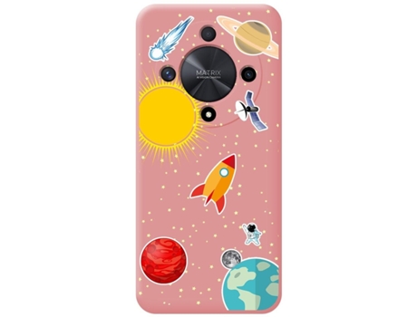 Funda para Honor, Huawei Honor Lite 5 TUMUNDOSMARTPHONE Silicona Líquida Rosa