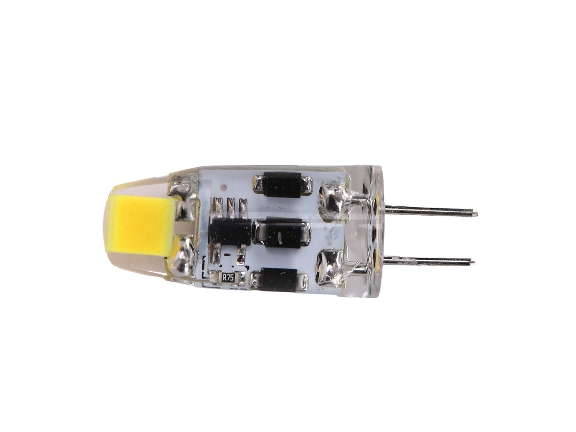 2026-bombilla Led G4 2w 200lm 360° Regulable Silicona Bipin Para Hogar Oficina Ac Dc 1224v Blanco Frío 60006500k