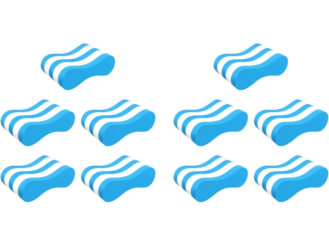 10 Flotadores De Piernas Pull Buoy - Ayuda Para Entrenamiento En Piscina, Soporte Para Piernas Y Caderas