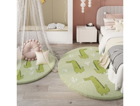 Alfombras de Salón Dormitorio para Decoración del Hogar - 100x100cm - Patrón 2102