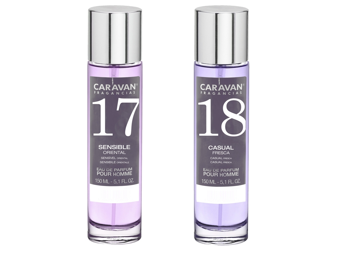 Set de 2 Perfumes CARAVAN para Hombre Nº18 y Nº17