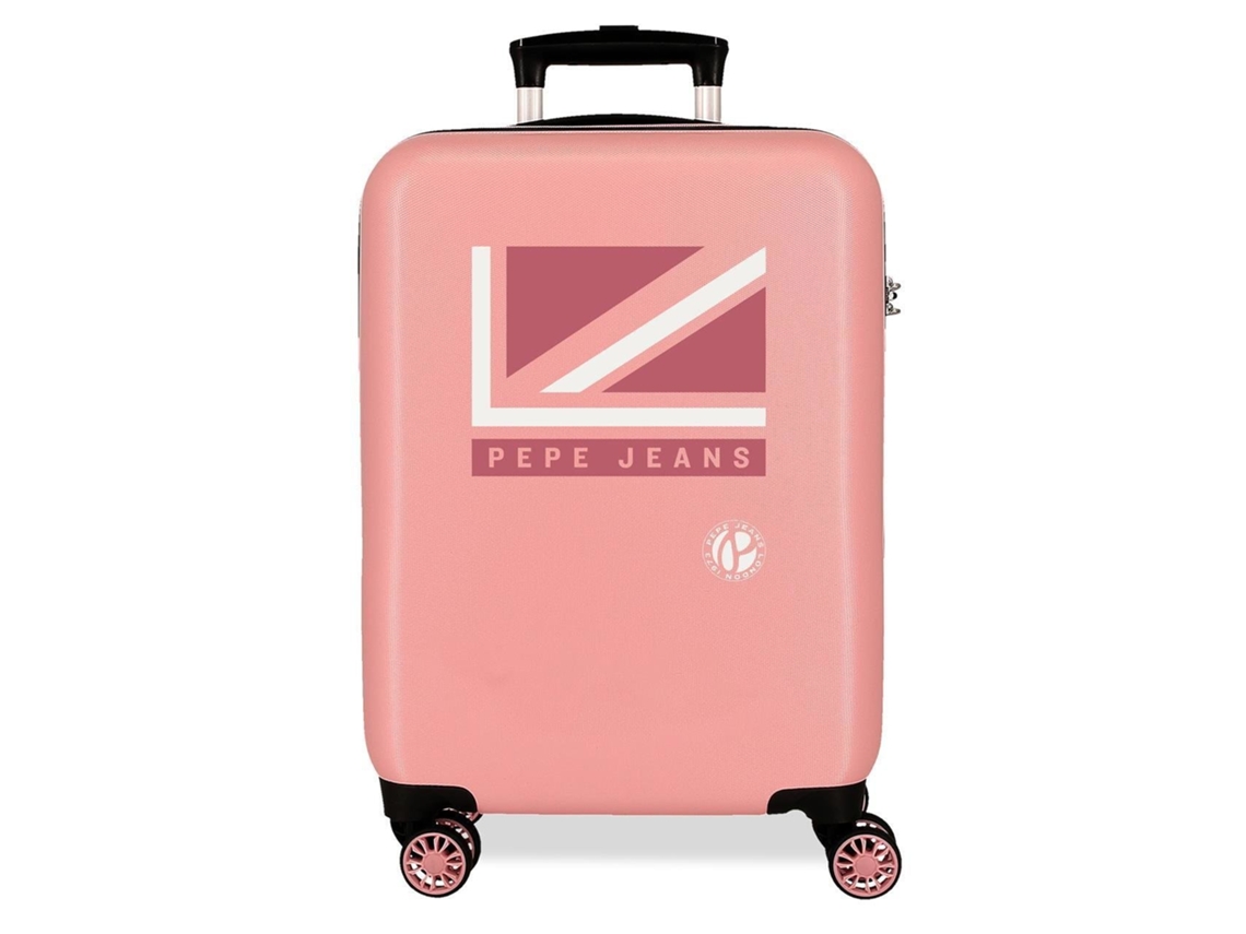 Maleta de Cabina PEPE JEANS Carol Rosa (38x55x20cm - 34 L)