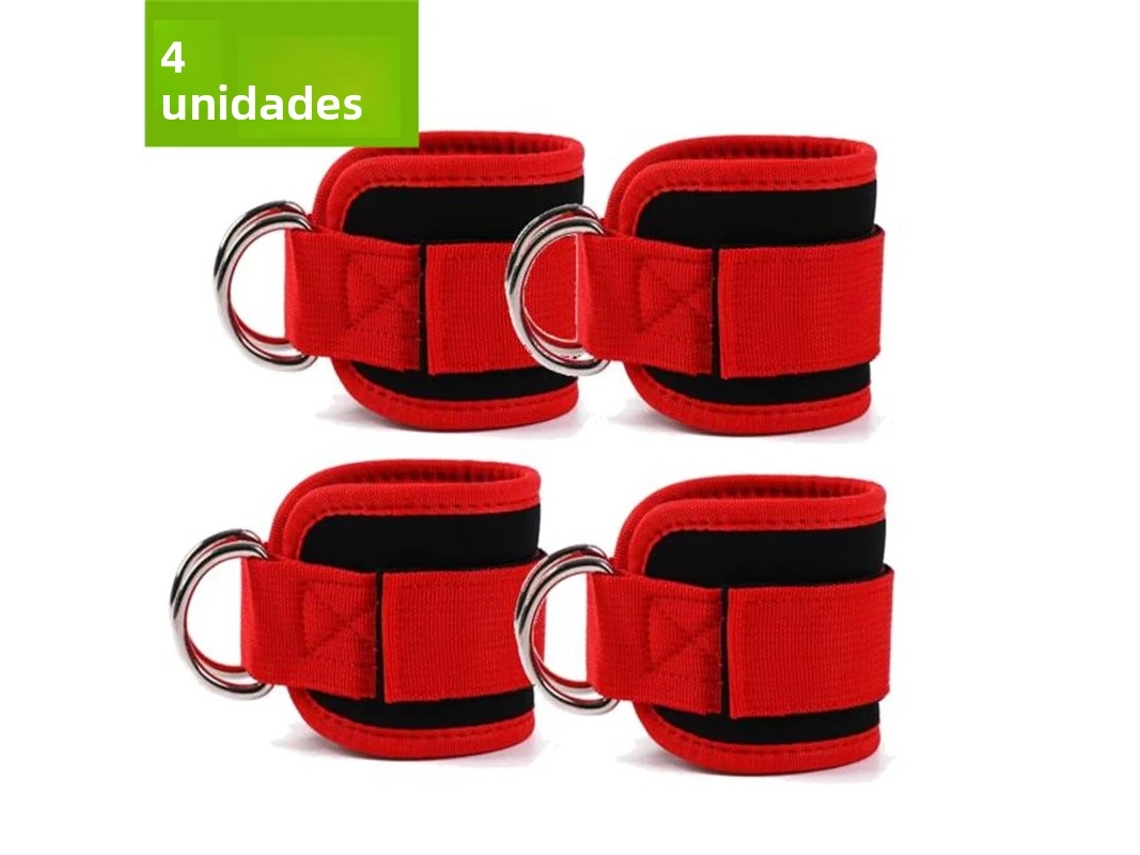 (estilo 1 De 4 Piezas) Correa De Entrenamiento Para Piernas Y Caderas Fijada Con Tornillos Y Soporte De Rodilla Ajustable