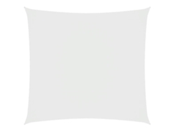 Maison Exclusive - Toldo De Vela Cuadrado Tela Oxford Blanco 7x7 M