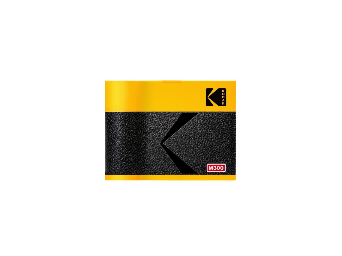Impresora fotográfica portátil Kodak Mini 3 con impresiones de alta calidad en 4 pasadas y diseño retro (sin bordes)
