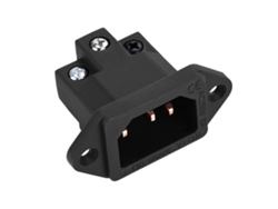 Tomada Iec De Cobre Puro 99.95% Viborg Sem Solda Para Áudio Hifi Amplificador Cd Máquina