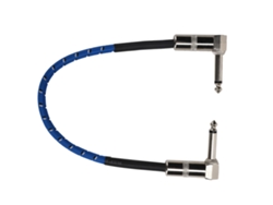 Cable De Efectos Para Guitarra De 6,35 Mm Con Conector En Ángulo De 90 Grados Para Pedales Y Accesorios Para Instrumentos Musicales.