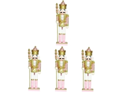 Cascanueces Inflable Grande De 4 Piezas "rey De Las Balanzas" Para Exteriores, Ideal Para Bromas Navideñas.