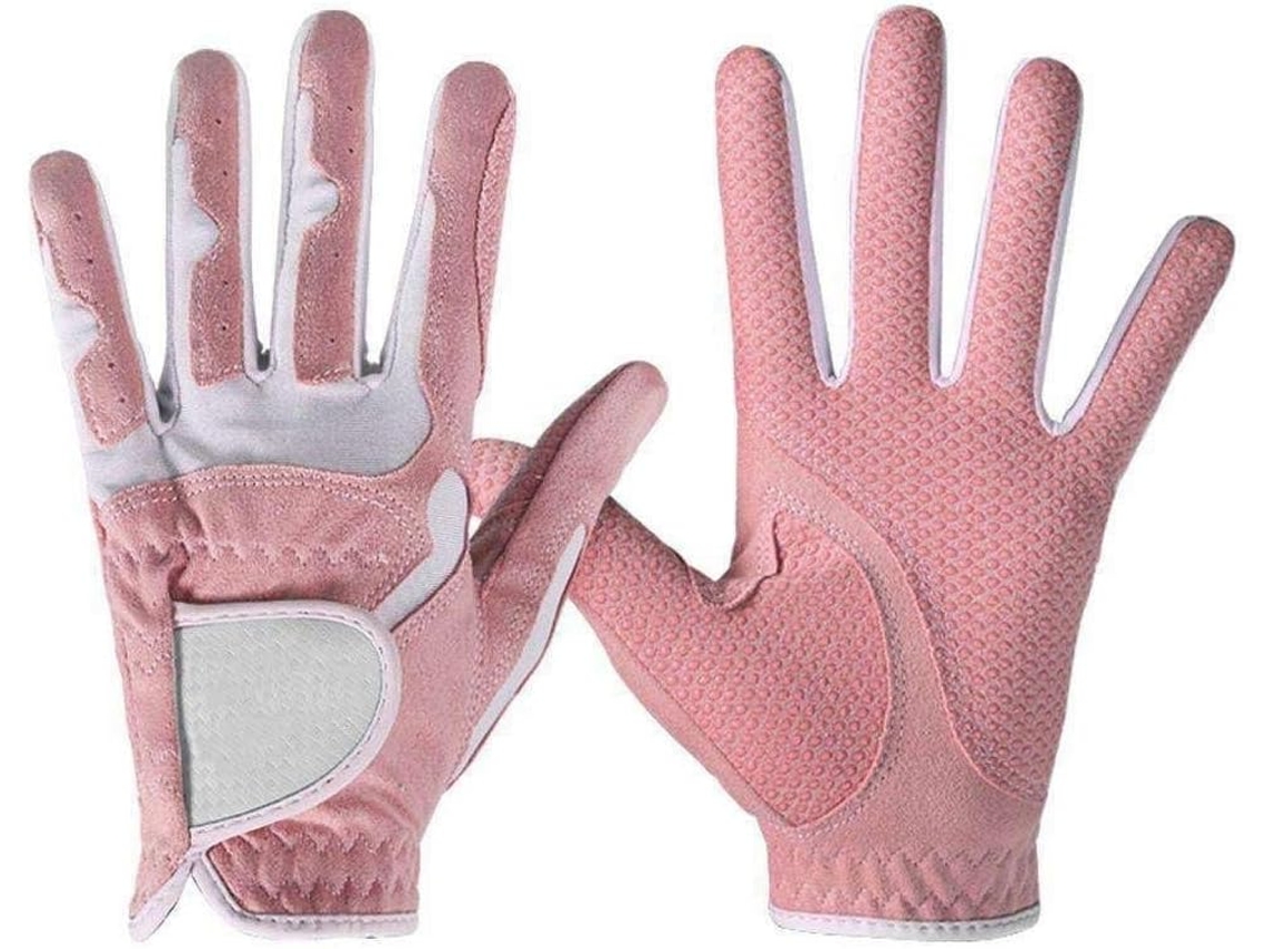 Luvas de Golfe Femininas Antiderrapantes com Ranhuras para Mão Esquerda e Direita S/MARCA