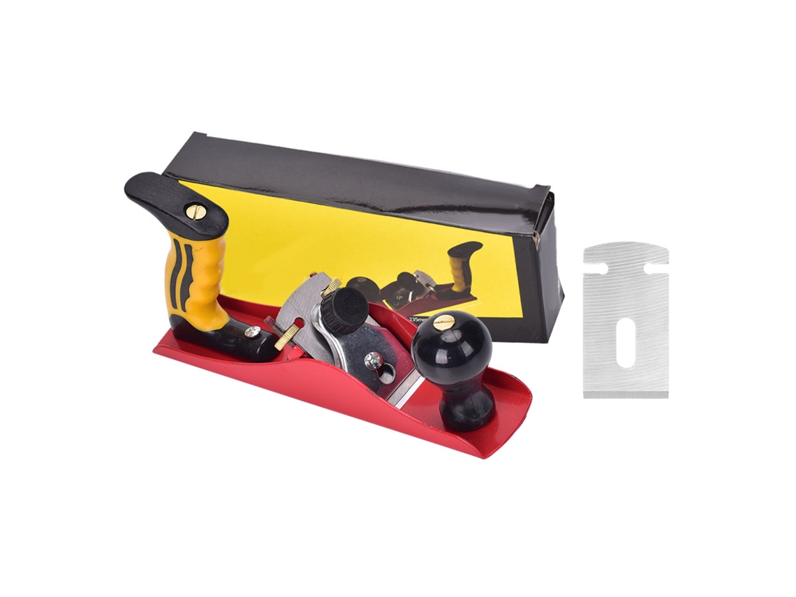 Cepilladora De Sobremesa Manual Con Cuchilla De Repuesto Y Mango Ergonómico Para Carpintería.