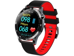 Reloj inteligente F22L con pantalla TFT de 1,54 pulgadas, resistente al agua IP67, podómetro, para hombres y mujeres, Bestvite (verde)