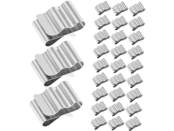 30 Paneles Solares De Acero Inoxidable
