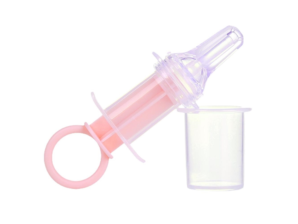 Seringa De Alimentação Oral Para Bebê Com Cabeça De Silicone Dispenser De Líquidos Para Recém-nascidos