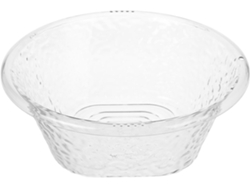 Lavabo De Plástico Transparente Con Diseño Ondulado - Tazón Multifuncional Grande Y Portátil 7