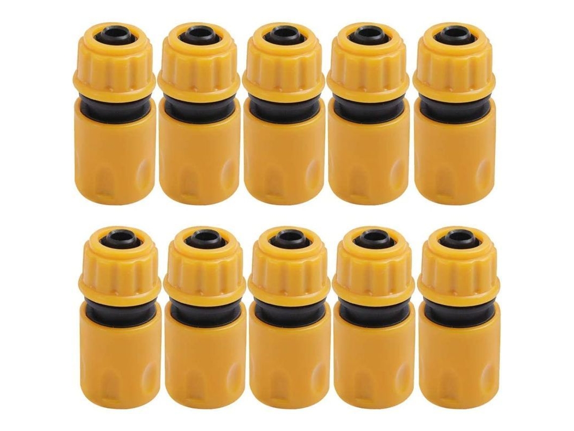 2026altiro-10 Conectores Rápidos Para Manguera De Jardín, Boquilla De Manguera, Plástico, 1/2 Pulgada, Compatibles Con Riego Y Lavado De Autos.