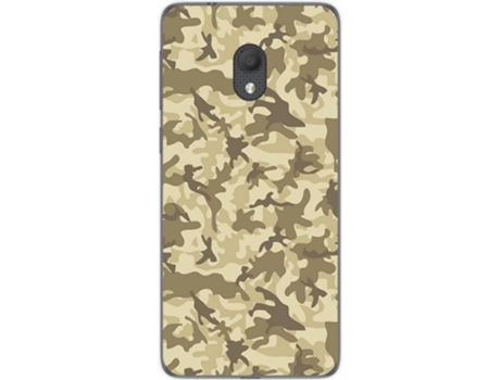 Carcasa Alcatel 1C (2019) TUMUNDOSMARTPHONE Sand Camuflaje Multicolor