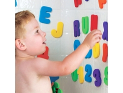 36 Pegatinas Flotantes Con Letras De La A A La Z Y Números Del 0 Al 9. Juguete Para El Baño Del Bebé.