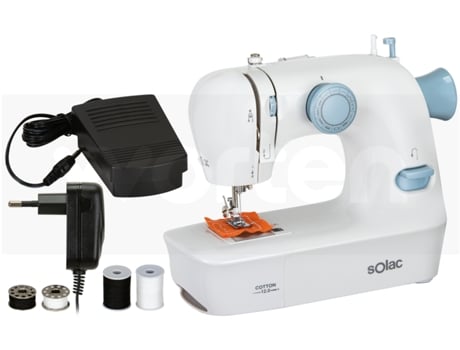 Máquina de coser SOLAC Cotton 12.0 SW8220 (12 puntadas)