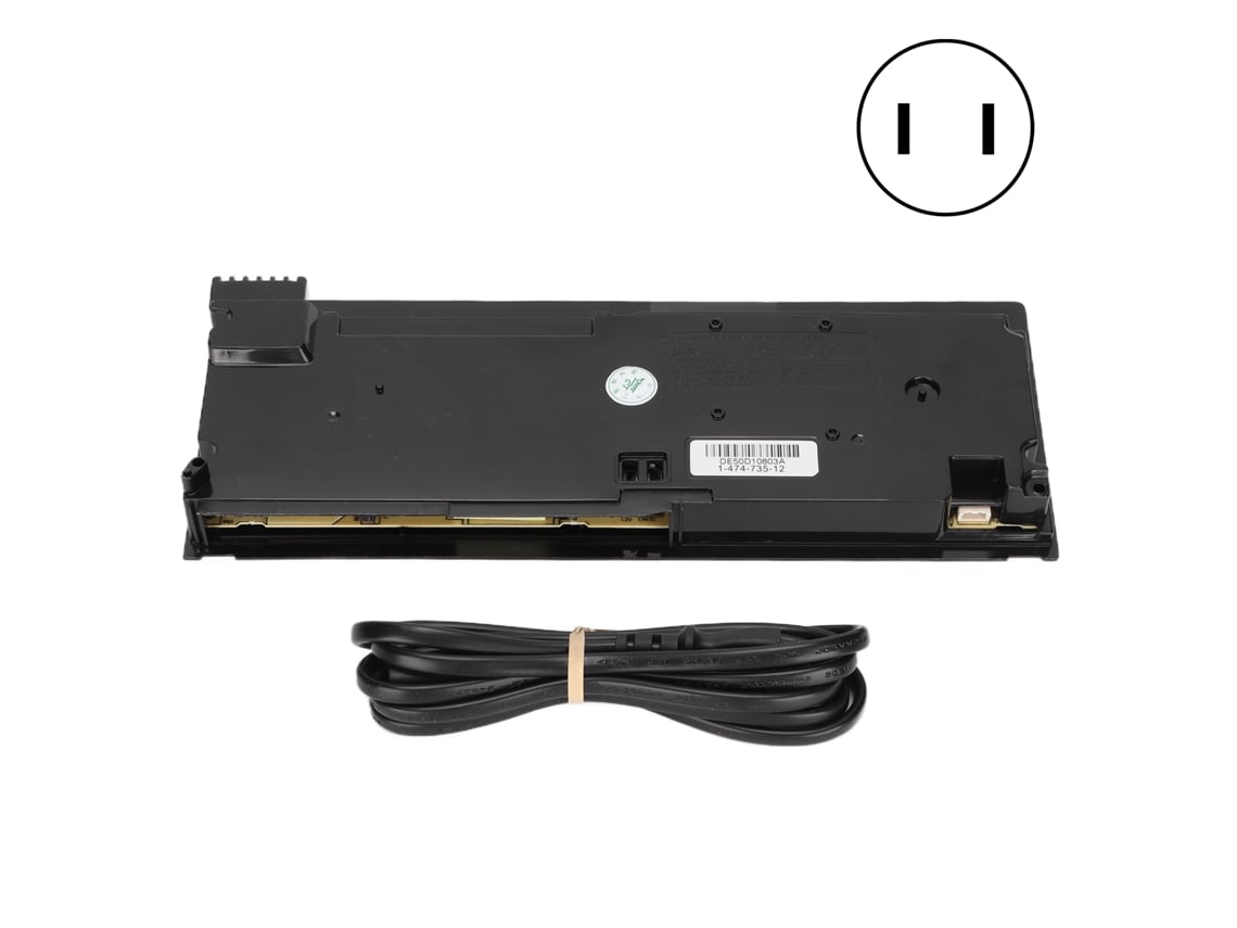 Fuente De Alimentación Integrada De Repuesto Adp-160fr Con Cable Para Ps4 Slim 2200 100-240v (enchufe Estadounidense)