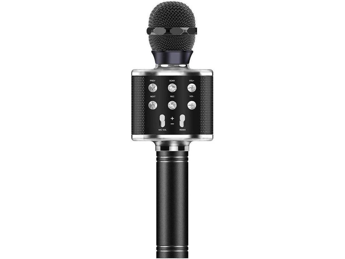 Micrófono Bluetooth Gusshious Mic020 (autonomía 5 H Negro)