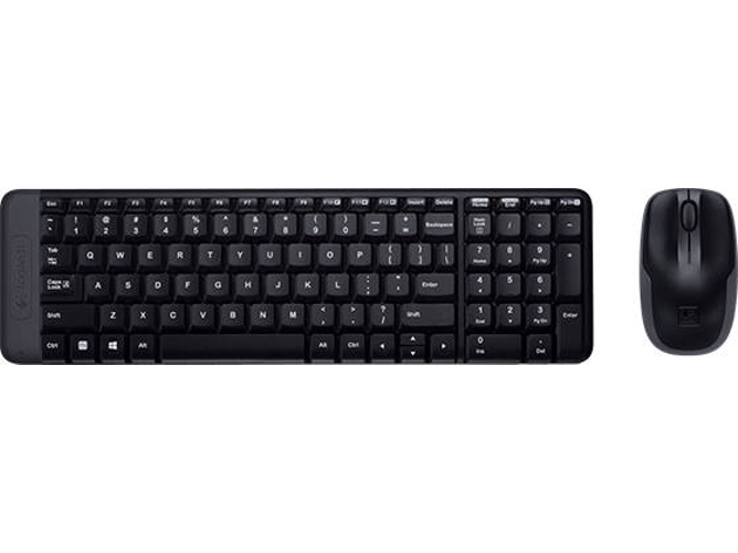 Teclado LOGITECH MK220 (Inalámbrico - Teclado Numérico)