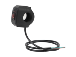 2026-interruptor Universal Moto Impermeable 22mm Para Manillar Botón De Control Claxon Farol Luz Roja