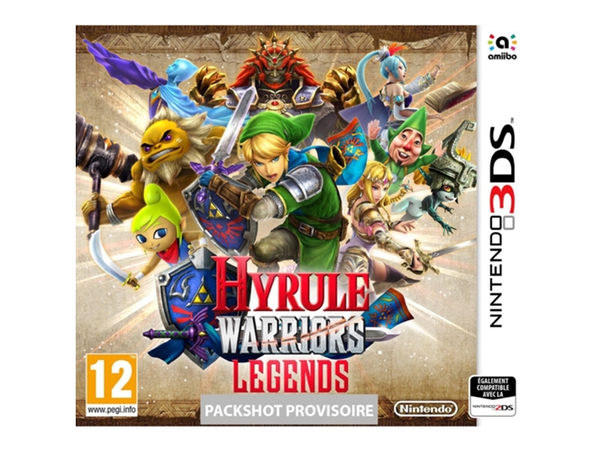 Juego Nintendo 3DS Hyrule Warriors Legends
