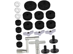 Almohadillas De Fieltro Para Platillos, Arandelas Y Tuercas De Repuesto, Accesorios Para Batería, Percusión.