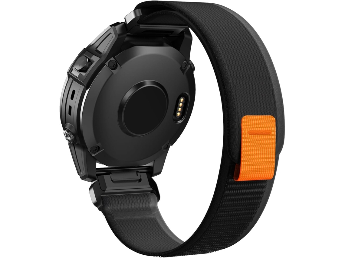 Correa De Reloj Para Garmin Fenix 7x 26 Mm De Nailon Para Fácil De Ajustar, Suave, Alta Calidad
