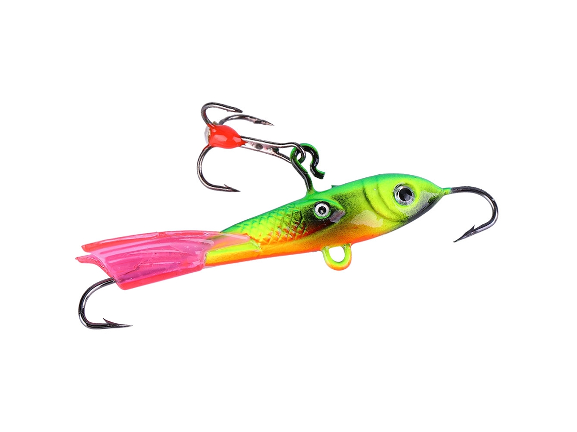 Señuelo Biónico Para Pesca En Hielo (señuelo Duro De Metal Biónico Para Atraer Peces)