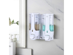 2 dispensadores de inyecciones de pared recargables Rosewell (blanco)