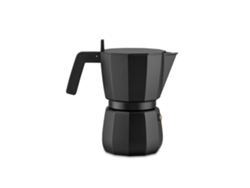 Cafetera Espresso 6 Tazze Alessi Mocha Nero