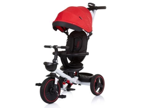 Triciclo plegable con asiento 360º ALPHA de CHIPOLINO poppy