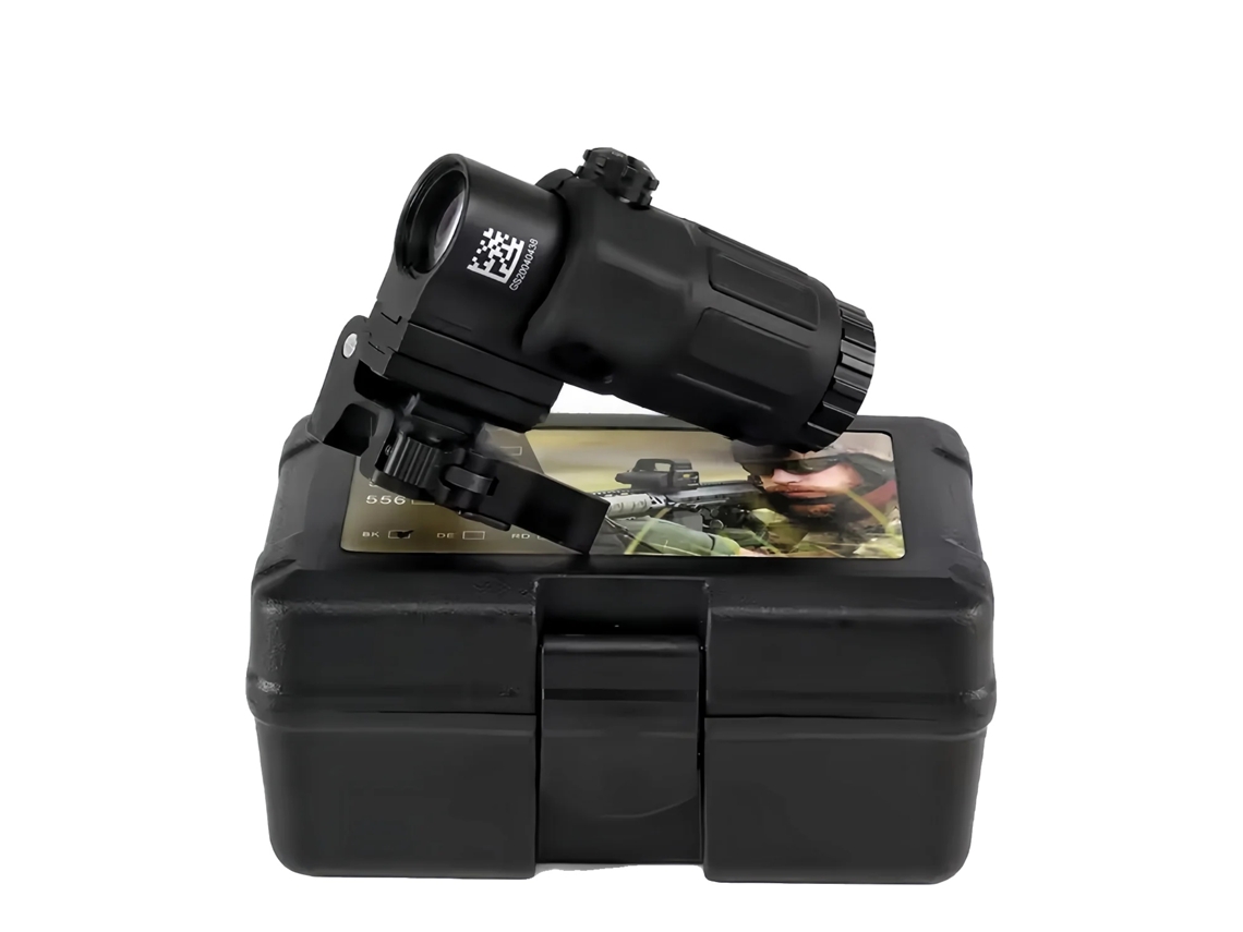 Telescopio de aumento fijo 3x 5x, desmontaje rápido, G43 negro OEM