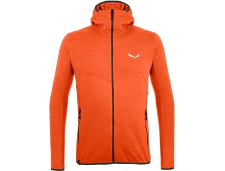 Abrigo Polar para Hombre SALEWA Light Micro lite Naranja para Montaña (XXL)