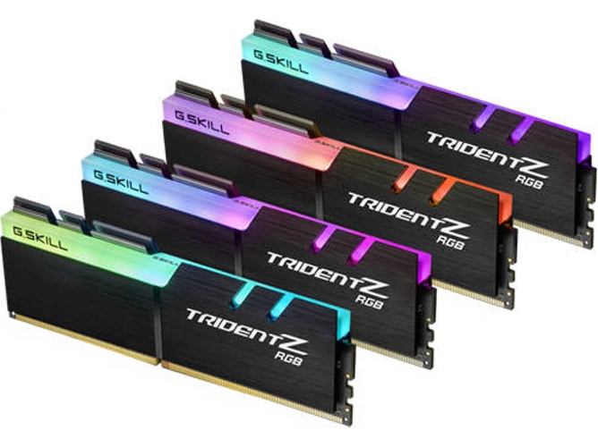Memoria RAM DDR4 G.SKILL F4-3600C17Q-64GTZR (4 x 16 GB - 3600 MHz - CL 17 - Negro)