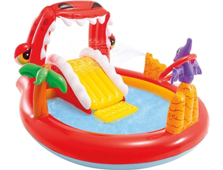 Piscina Infantil INTEX Happy Dino (196x170x107cm)