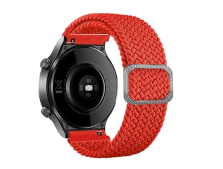 Correa de nailon 22mm con hebilla para Samsung Galaxy Watch3 45mm/Huami Amazfit Pace/Stratos - anaranjado