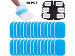 Almohadillas de gel para estimulador muscular abdominal. Ejercitador abdominal. Amplia compatibilidad con entrenador abdominal EMS y cinturón.