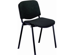 Silla de Confidente UNIST Dado (Negro - Tapizada)