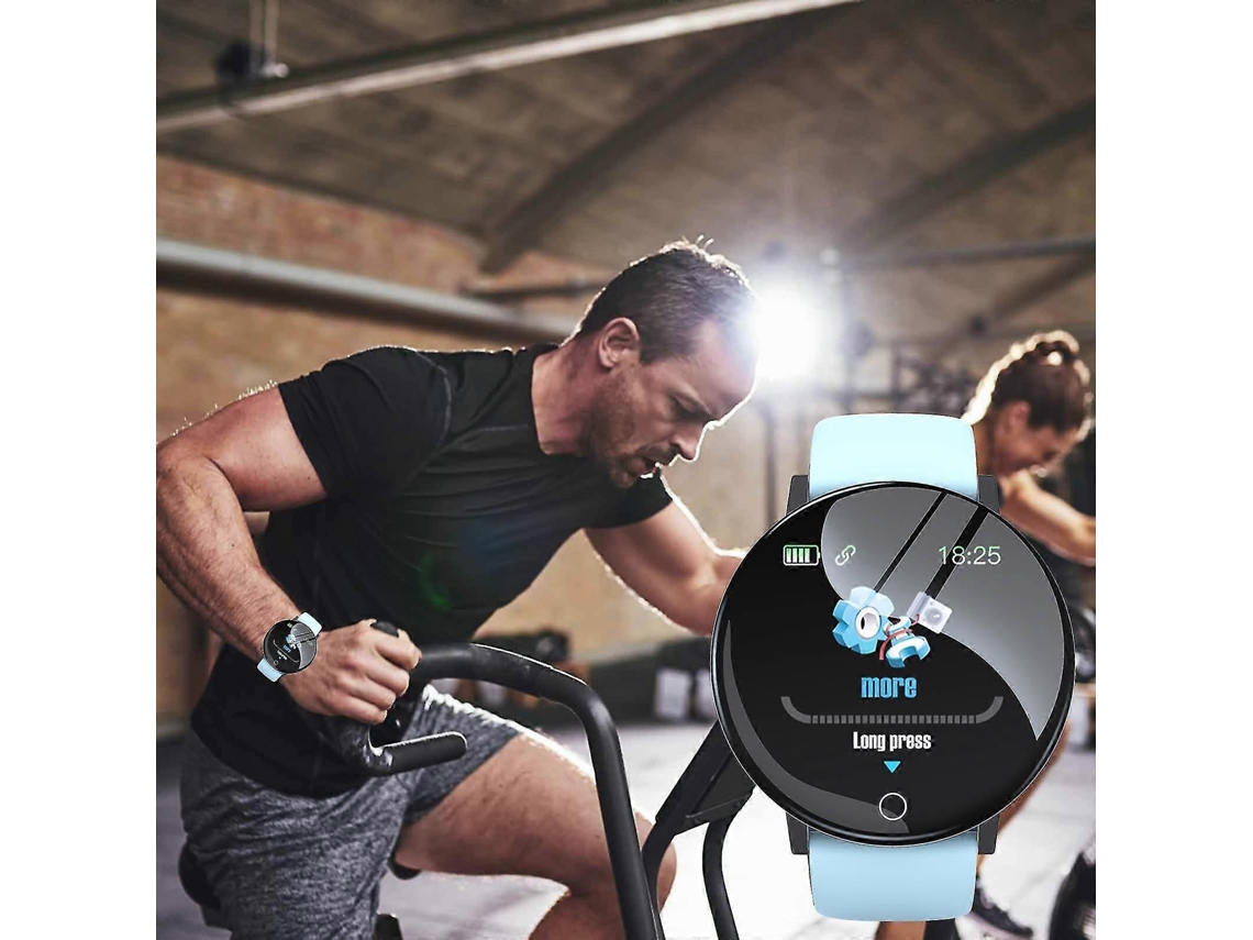 Reloj inteligente deportivo moderno con monitor de actividad, diseño delgado y resistente al agua, para hombre y mujer. Ly Ebike