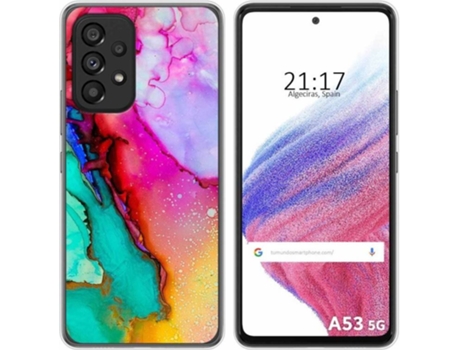 Carcasa para Samsung Galaxy A53 5G TUMUNDOSMARTPHONE Dibujos Mármol 15 Multicolor