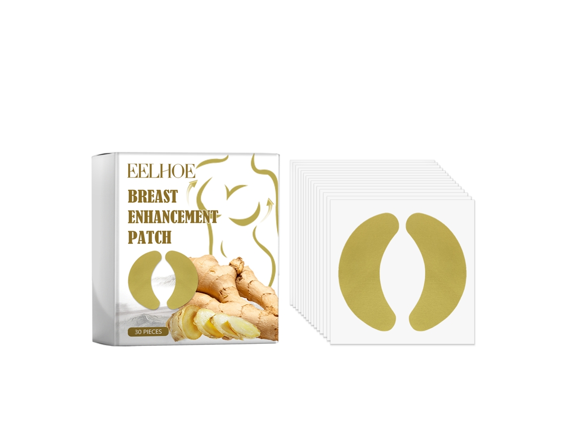Parche de jengibre para el cuidado del pecho, acolchado y cómodo, efecto lifting natural.