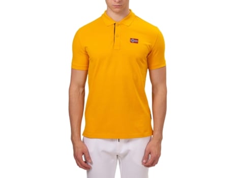 Polo de Hombre NAPAPIJRI Algodón Amarillo (2XL)