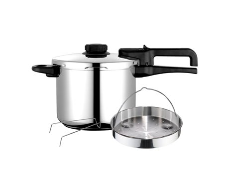 Olla de Presión FAGOR 8L (22 cm - Acero Inoxidable - Plata)