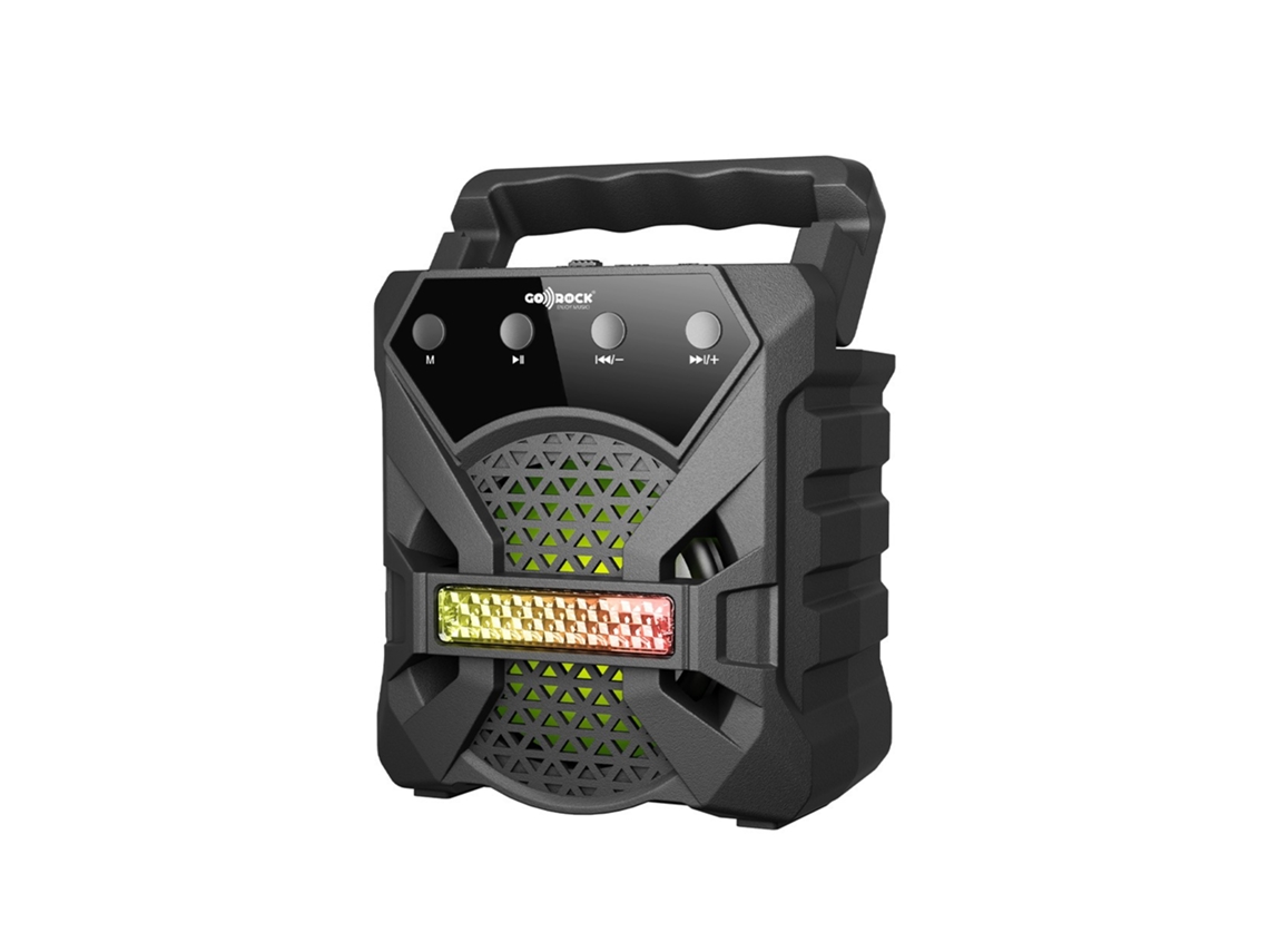 Altavoz Portátil Wireless Sonido Nítido y Portabilidad Total Disfruta de un sonido nítido en cualquier lugar con este altavoz portátil wireless. | ELECTROTEK