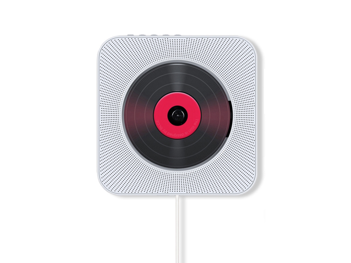 Reproductor De Cd Y Dvd Bluetooth Montado En La Pared (reproduce Cd, Reproduce Dvd)