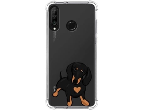 Carcasa Huawei P30 Lite TUMUNDOSMARTPHONE Dibujos Antigolpes Perros 04 Multicolor