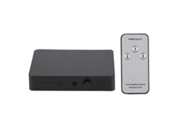 Concentrador Hdmi 3x1, Conmutador, Divisor, 1080p, Hdtv, Proyector, 3d, Hdmi 1.4a, Control Remoto